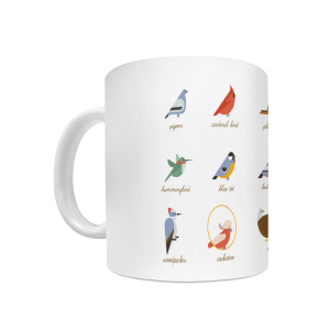 【馬克杯】小型鳥圖鑑